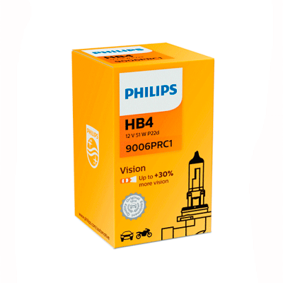 Галогеновая лампа Philips HB4 9006PRC1 Vision +30%